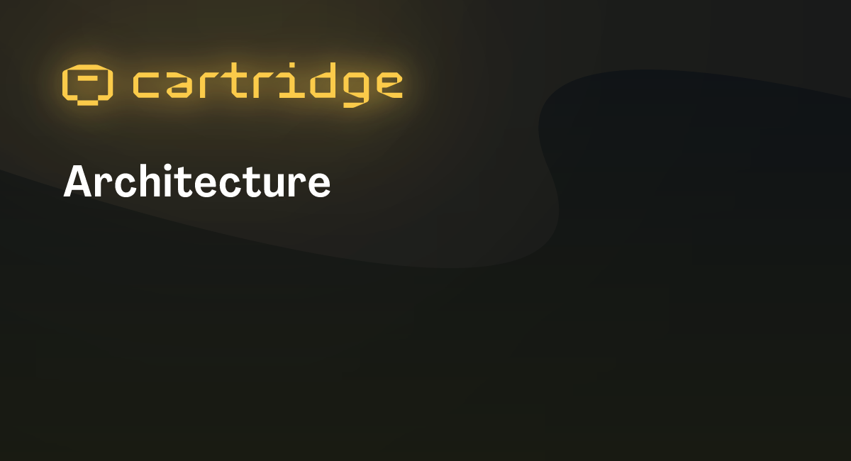 Architecture – Cartridge Documentation