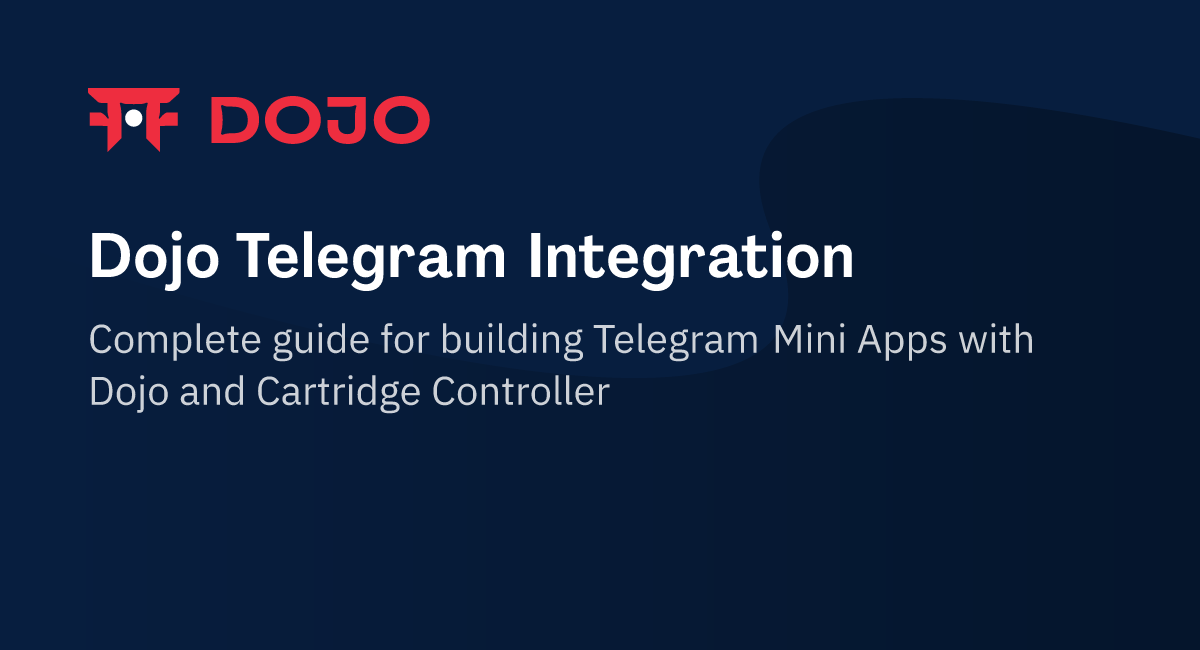 Dojo Telegram Integration – Dojo Documentation